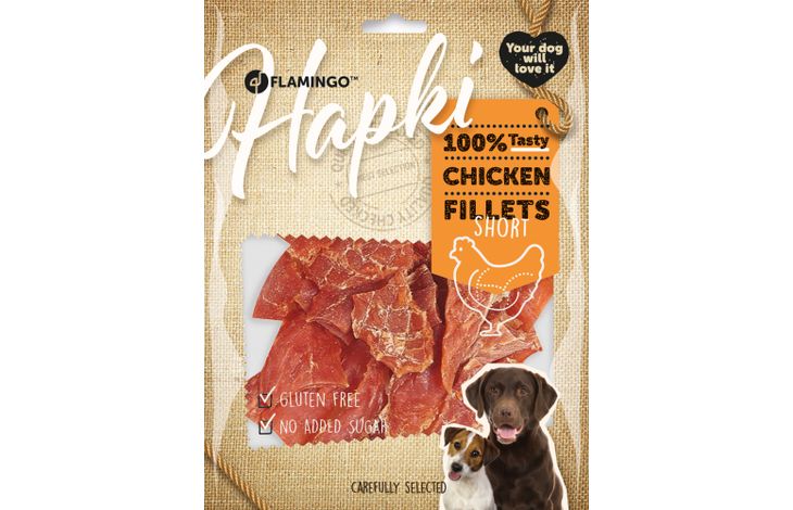 HAPKI CHICKEN SNACK SHORT 400G