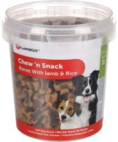CHEW N SNACK BONES LAMB & RICE 500G