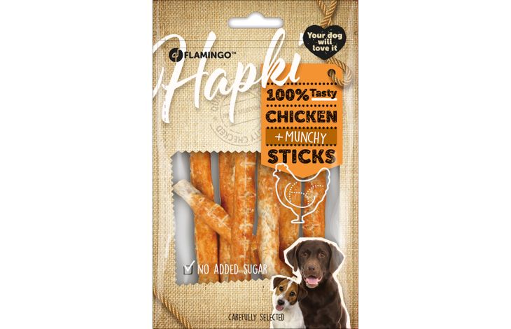 Hundegodbit Muchy milk stick kylling 80gr