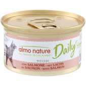 Almo Nature Daily Cats Mousse med laks 85gr,