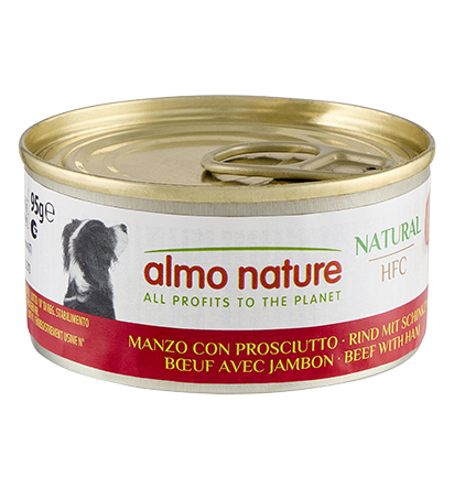 Almo Nature Natural - Beef with Ham 95g, Almo Nature HFC DOG