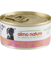 Almo Nature Natural - Veal (kalv) with Ham 95g, HFC DOG
