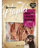 Hundegodbit Hapki Duck snack Jerky 400gr