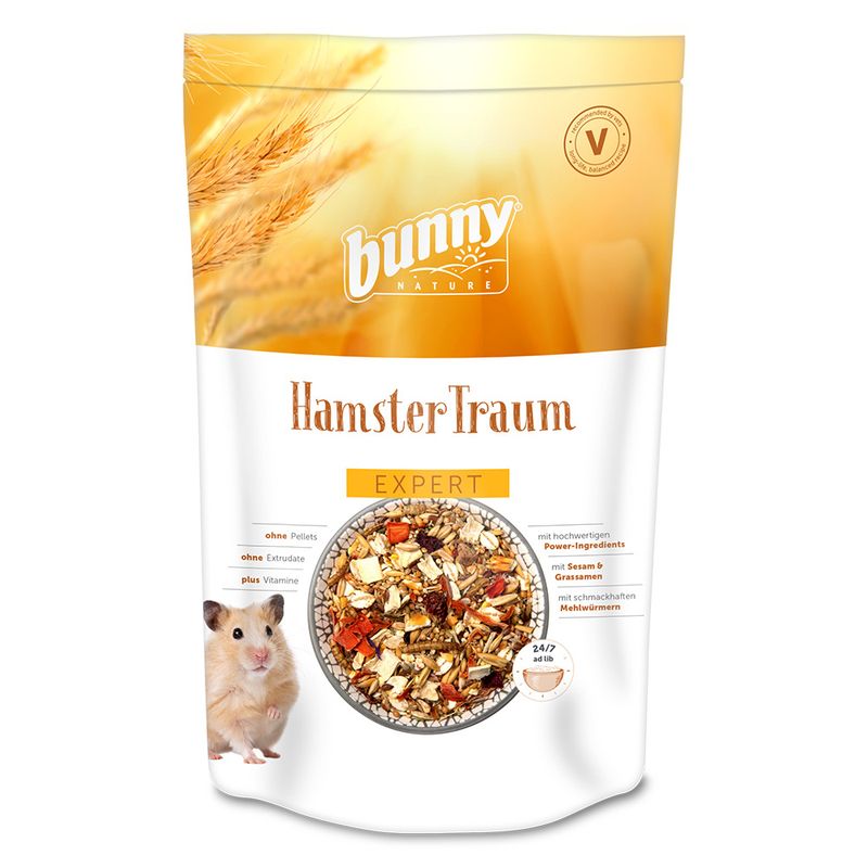 HamsterDream EXPERT hamstermat 500 g, BunnyNature