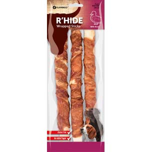 Råhud DUCK WRAPPED STICK 20MM 28CM 3PCS 280GR