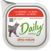 Almo Nature Daily Cats med Okse 100gr