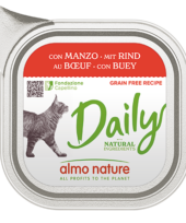 Almo Nature Daily Cats med Okse 100gr