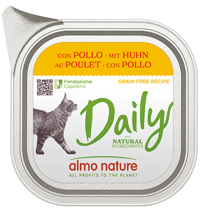 Almo Nature Daily Cats med Kylling 100gr