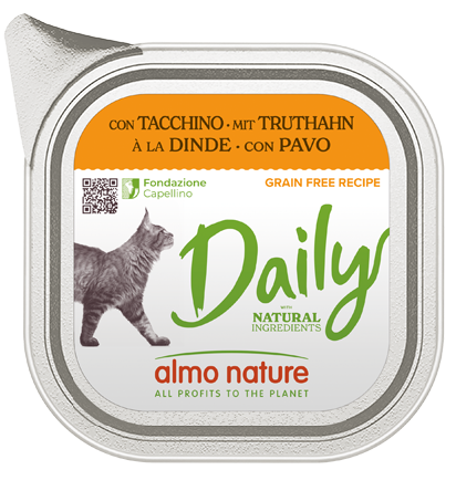 Almo Nature Daily Cats med Kalkun 100gr