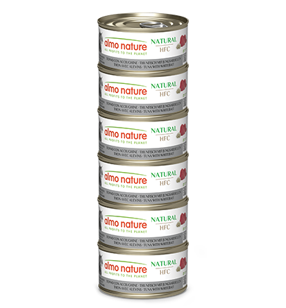 Almo Nature Pacific Tuna & White Bait 70g x 6