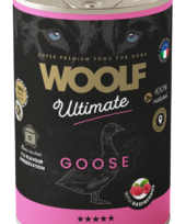 Woolf boksemat gås med bringebær 400gr