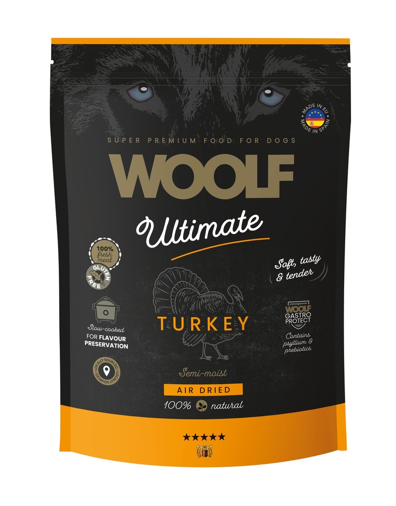 Woolf Ultimate Dogfood Turkey 1Kg