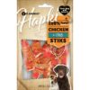 Hundesnack Hapki stick med kylling og krabbe 85g