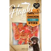 Hundesnack Hapki stick med kylling og krabbe 85g