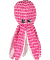 Hundeleke "Ceano" blekkesprut rosa. 16x15x34cm