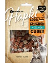 Hapki kattegodbit cubes med kylling og laks 50gr