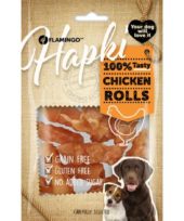 Hundesnack Hapki rull med kylling 85gr