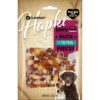 Hundesnack Hapki chunks med and og laks 85gr