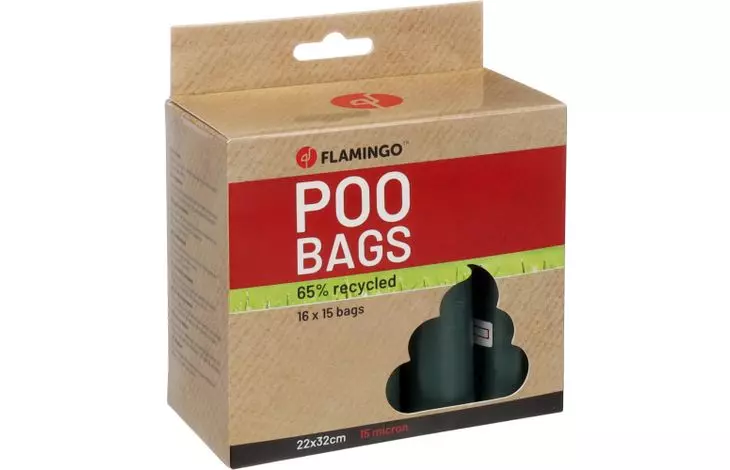 Poop bag Recycled Poco Green 16rl