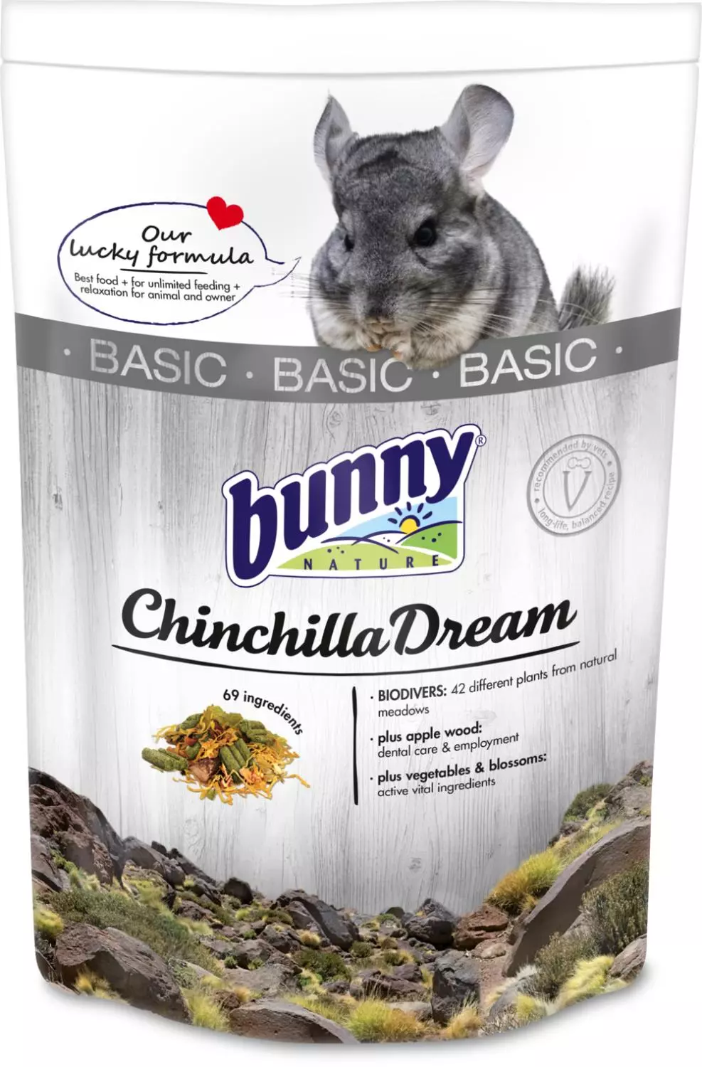 ChinchillaDream BASIC 1,2kg, BunnyNature