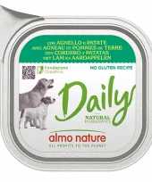 Almo Nature Daily Dogs med Lam og potet 100gr
