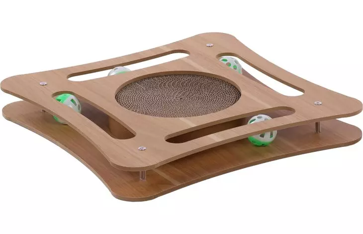 Kloreleke til katt"Densi Square" med ball