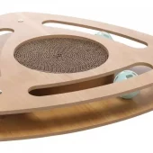 Kloreleke til katt "Densi" triangle med ball brun