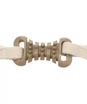 Hundeleke Wilga bein med tau brun 28cm