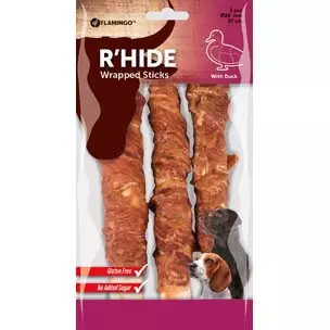 Råhud DUCK WRAPPED STICK 20MM 17CM 3PCS 155GR