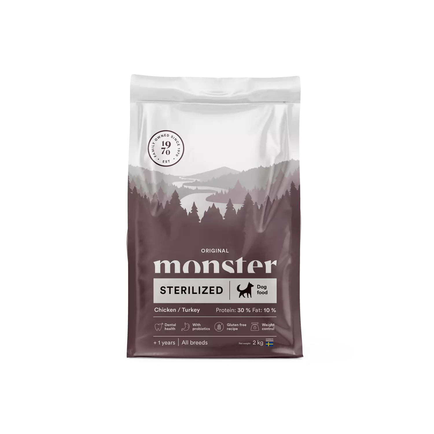 Monster Dog Orig. Sterilized 2 kg