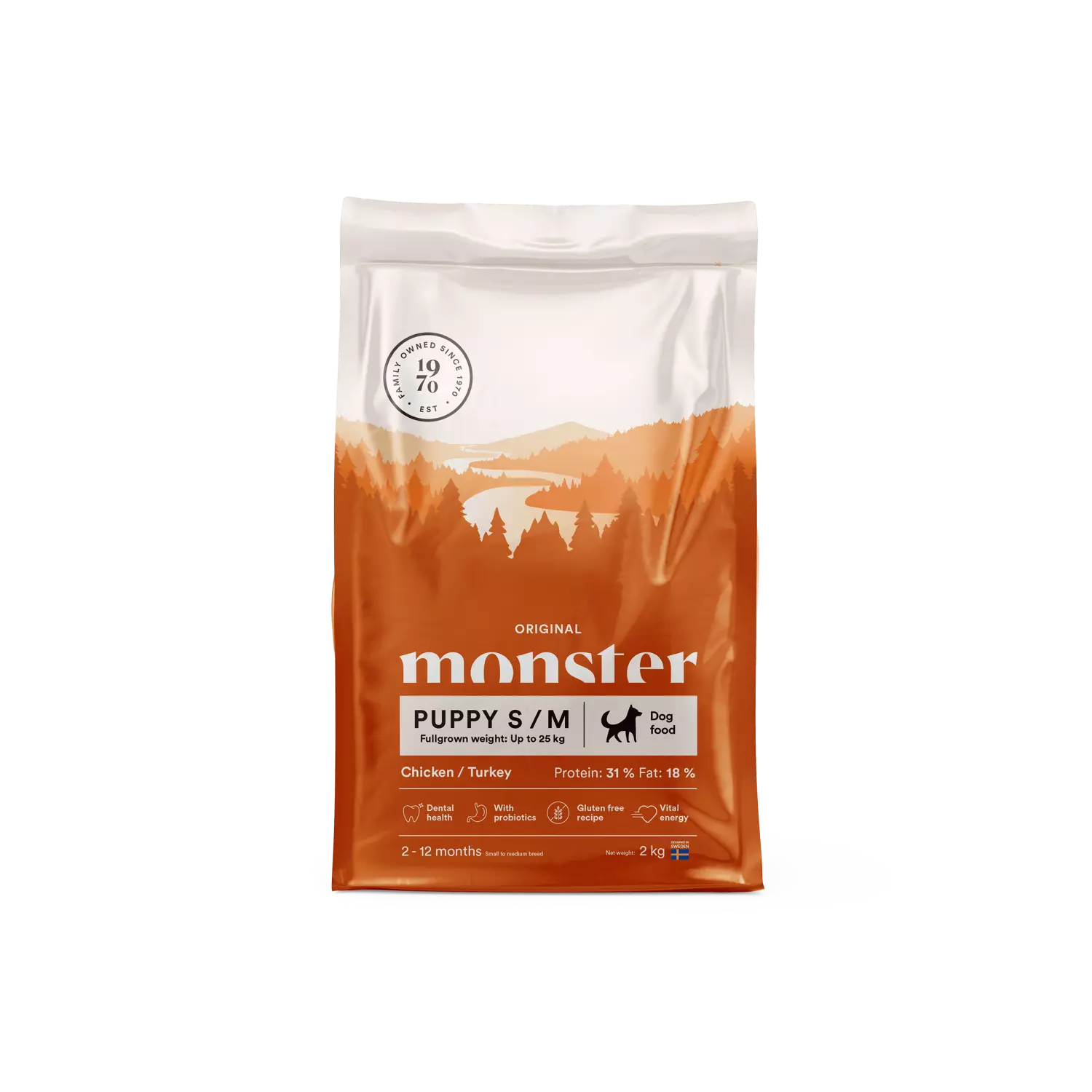 Monster Dog Orig. Puppy S/M 2 kg