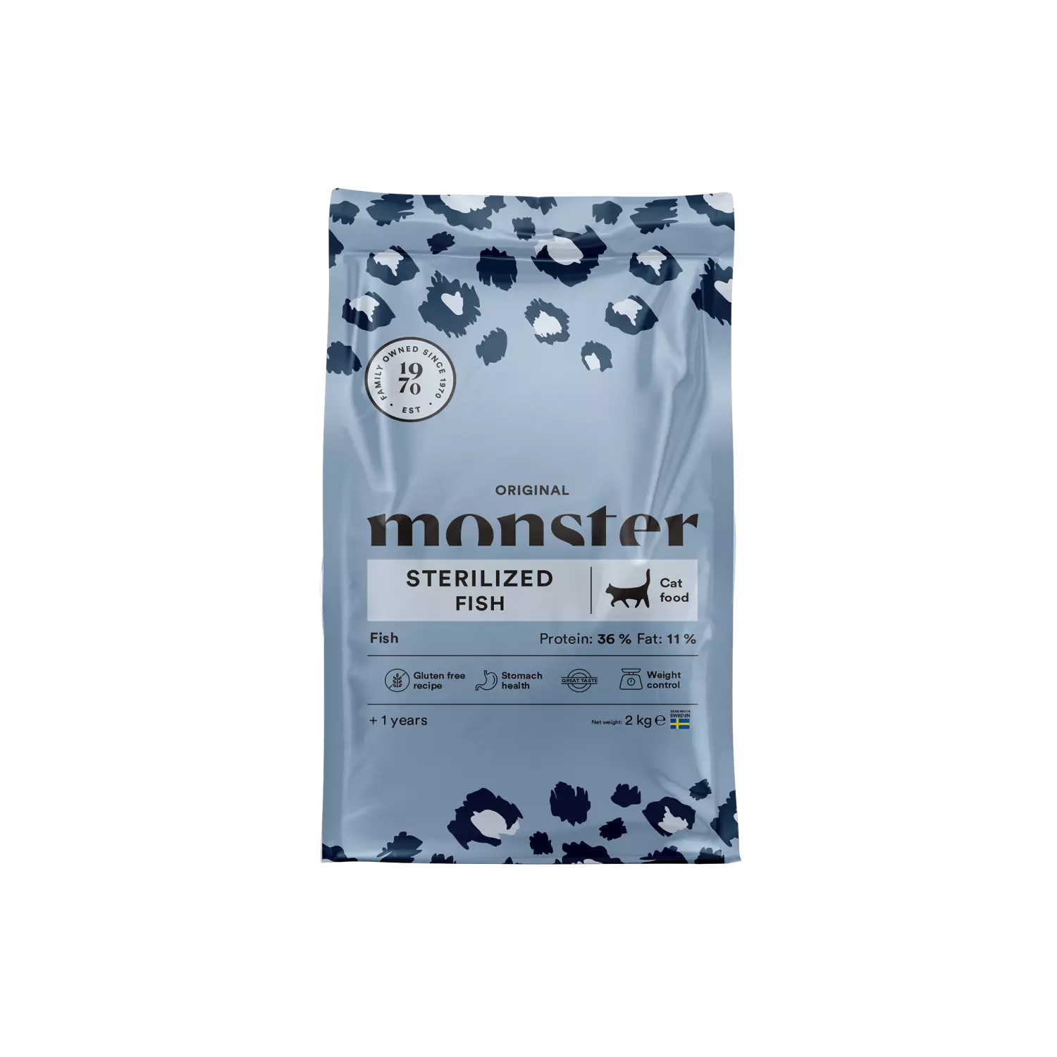 Monster Cat Original Sterilized Fish 2 kg
