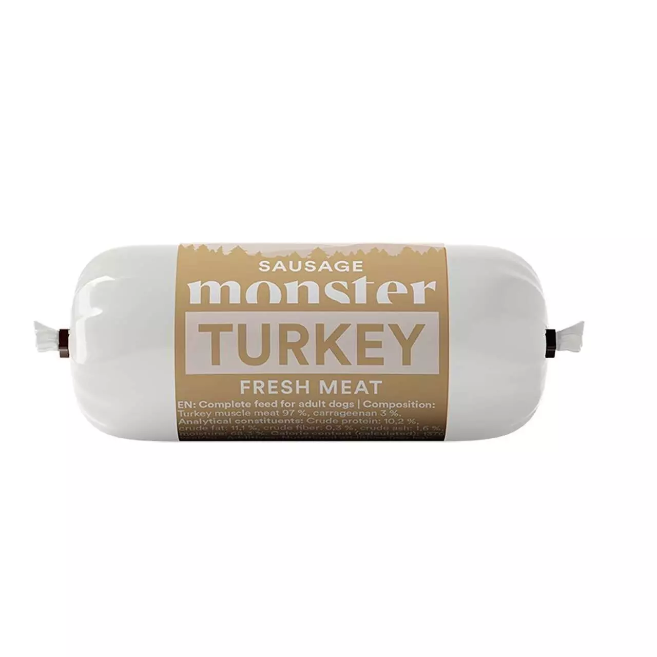 Monster Dog Sausage Turkey 80 G