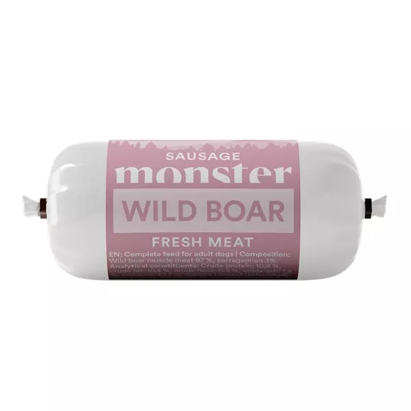 Monster Dog Sausage Wild Boar 80 G