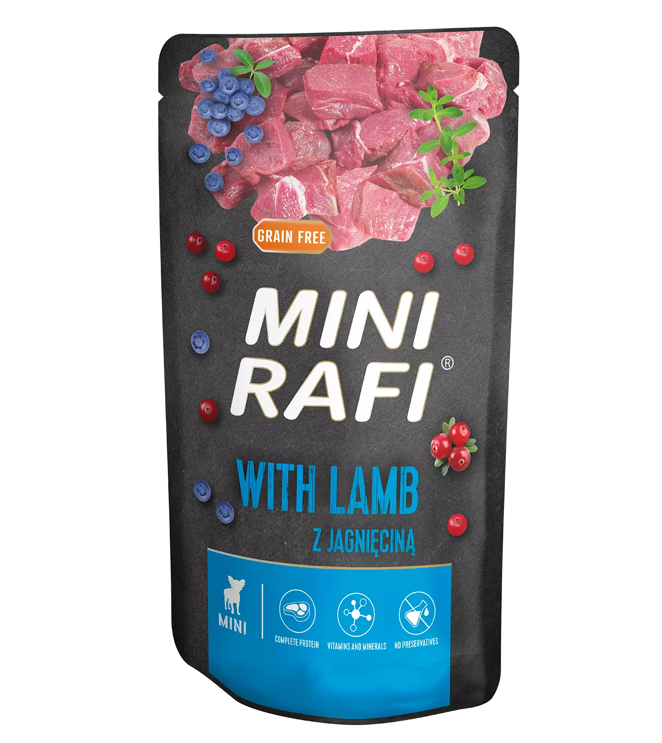 Rafi mini hundemat m/lam 150g.