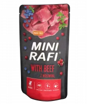 Rafi mini hundemat m/okse 150g.