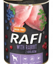 Rafi hundemat Adult Kanin m/blåbær og tranebær 400gr