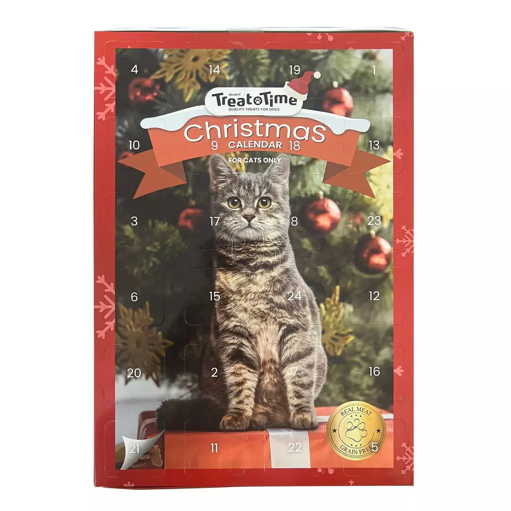 Adventkalender Katt, TreatTime 4 gode varianter