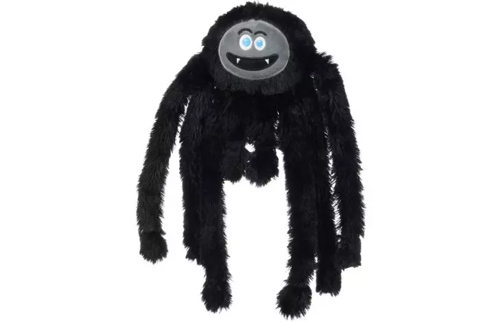 Haloween leke Aliza spider orange/black 26x7x36cm