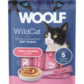 Woolf Wildcat Cream 5 Pcs - Tuna & Salmon