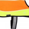 Sikkerhetsvest med Led lys "Simi" fluo/orange, small