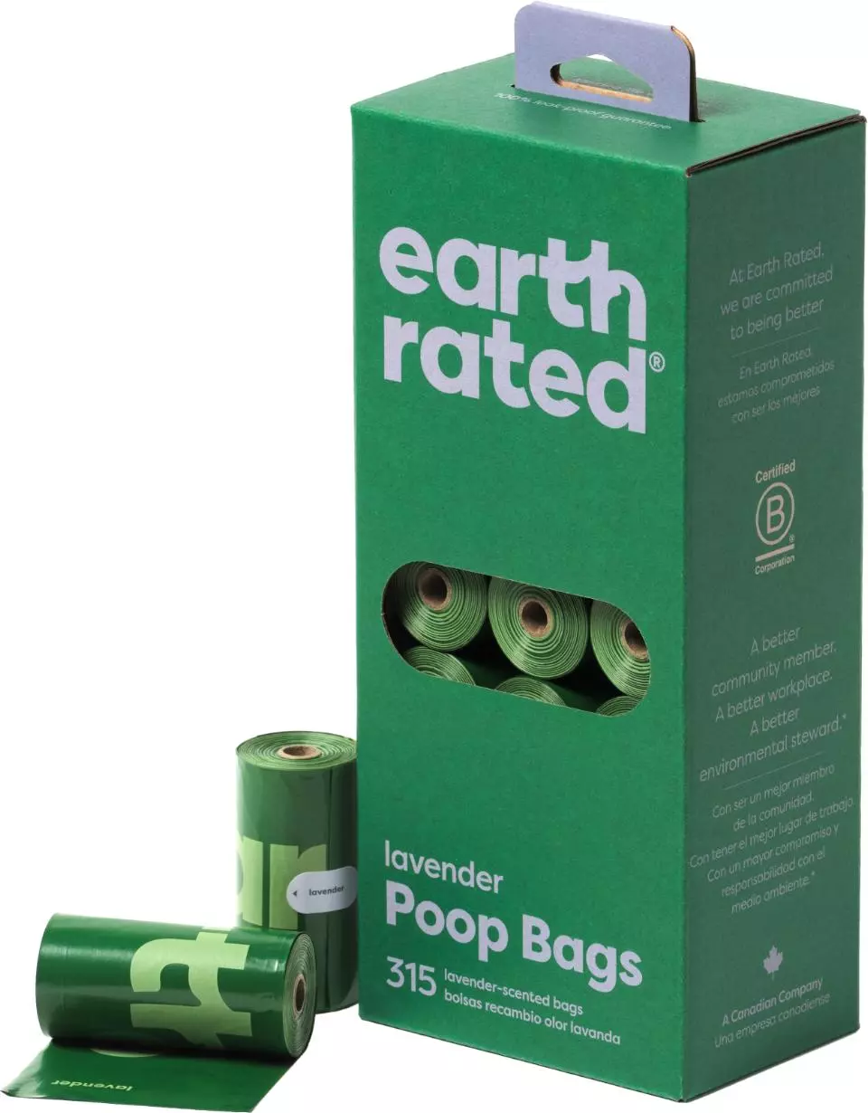 Earth Rated 315 Eco-Friendly Poser I 21 Ruller, Lavendel