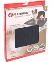 WASHABLE TRAINING PAD PATSY GREY L, ANTISLIP 85x51CM