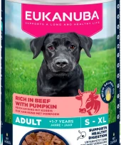 Euk Wet Food F/Adult Dogs, Beef With Pumpkin 400 G