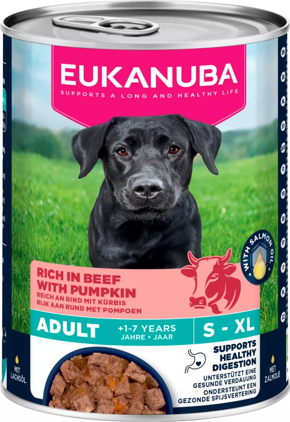 Euk Wet Food F/Adult Dogs, Beef With Pumpkin 400 G