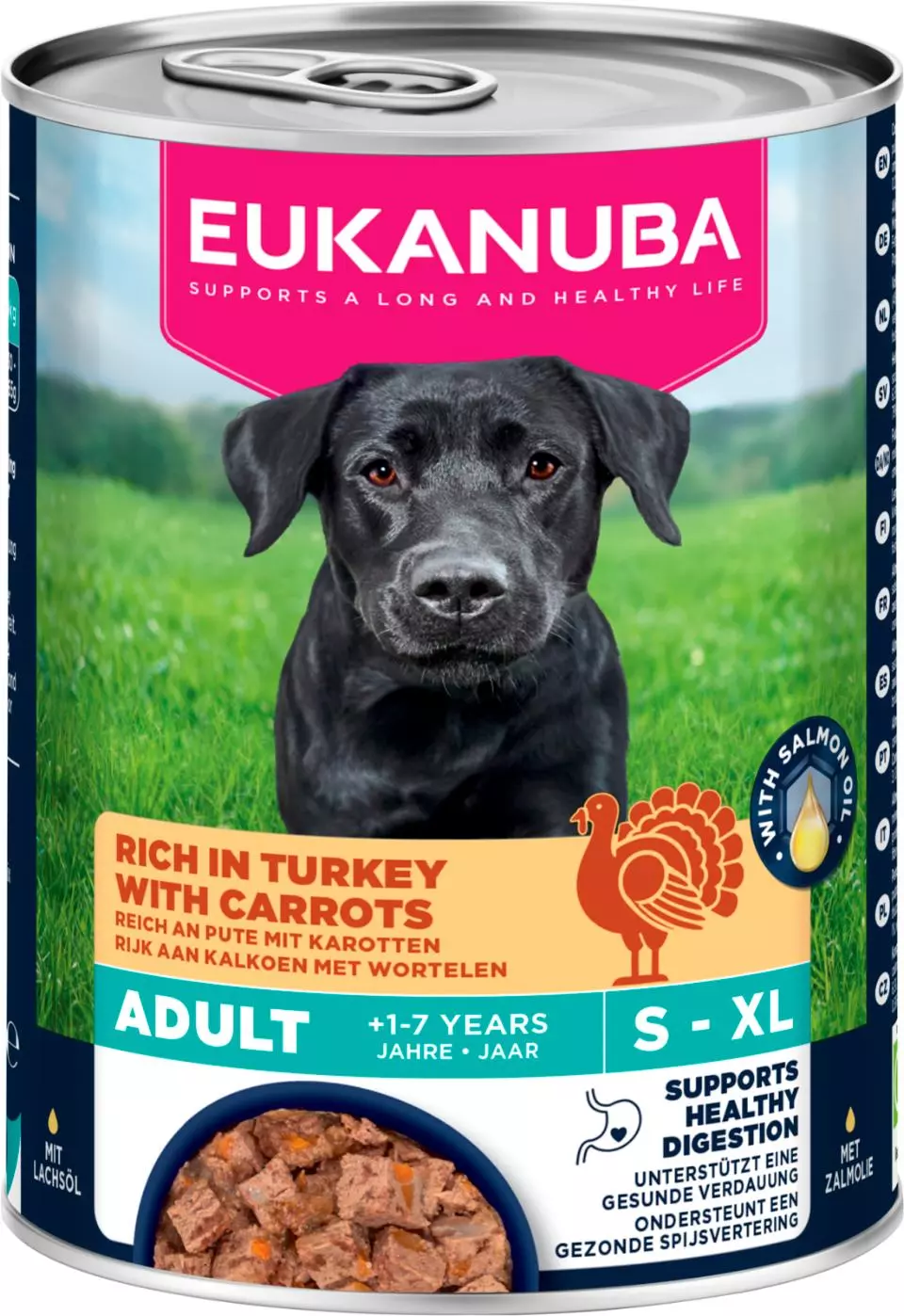 Euk Wet Food F/Adult Dogs, Turkey With Carrots 400 G