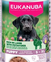 Euk Wet Food F/Puppies, Lamb With Potatoes 400 G