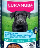 Euk Wet Food F/Adult Dogs, Trout W/Sweet Potatoes 400 G
