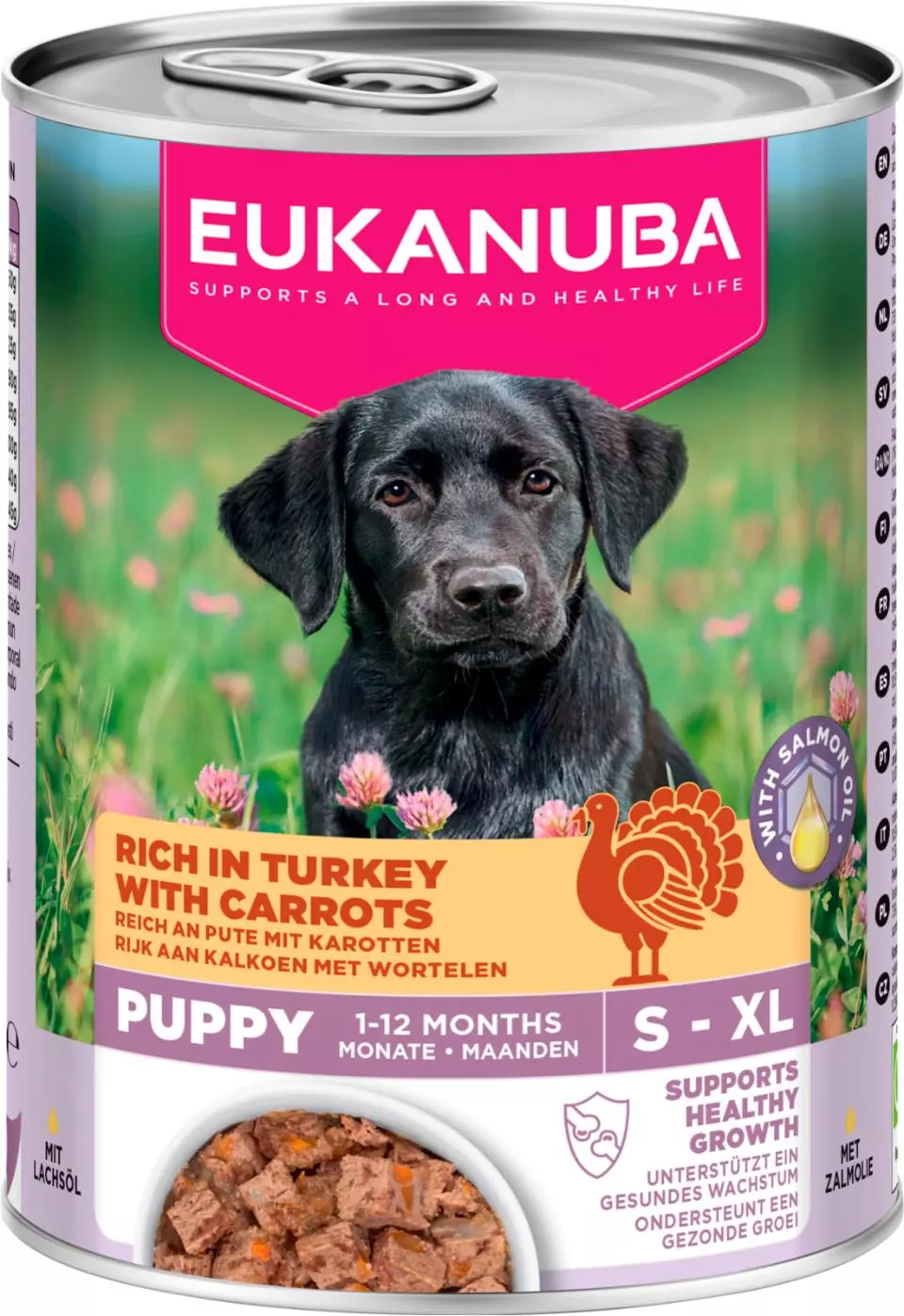 Euk Wet Food F/Puppies, Turkey With Carrots 400 G