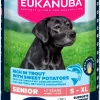 Euk Wet Food F/Senior Dogs, Trout W/Sweet Potatoes 400G